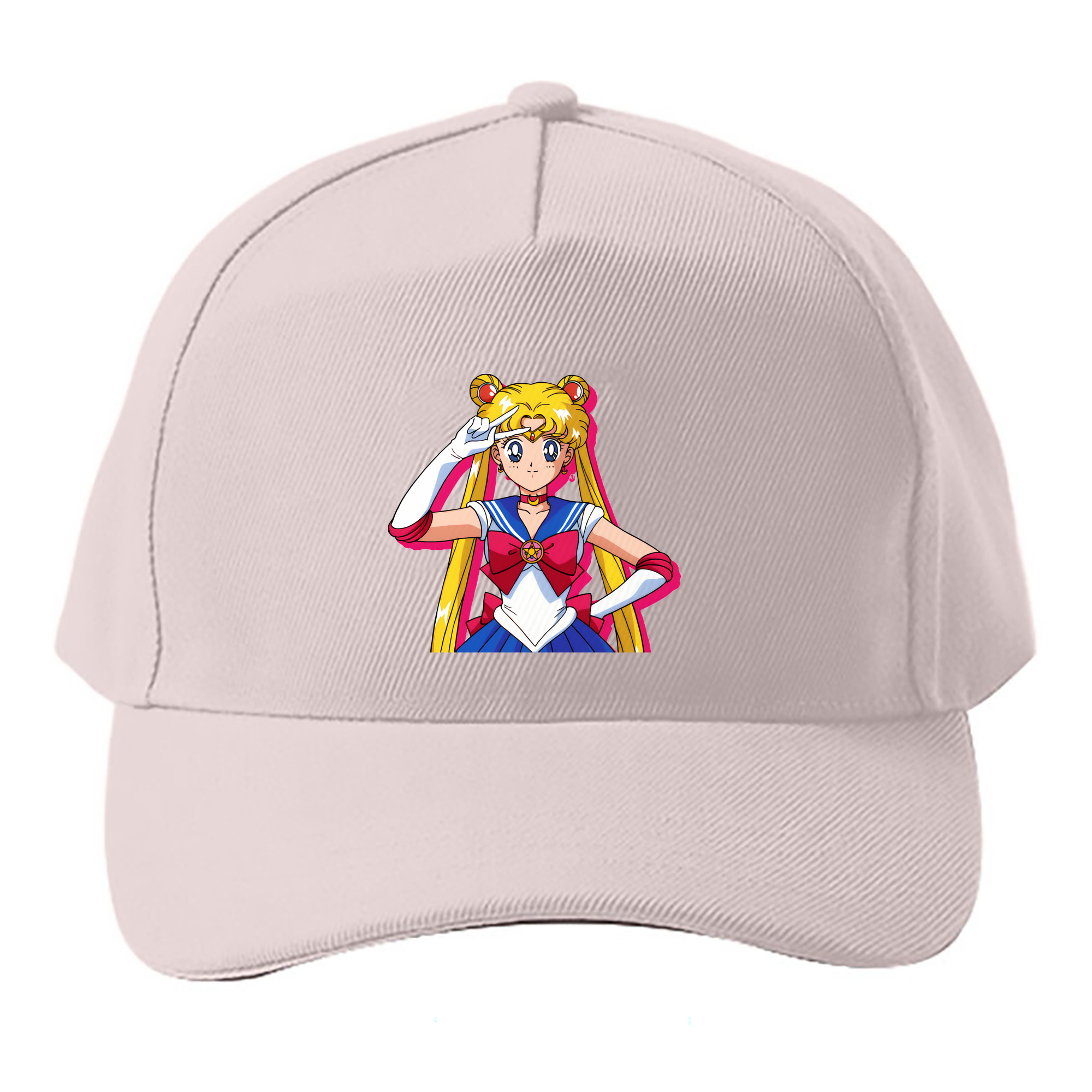 （画像用） 美少女戦士セーラームーン 月野 うさぎ つきの うさぎ Sailor Moon Tsukino Usagi ベースボールキャップ 綿100％ 男女兼用 帽子 スポーツ